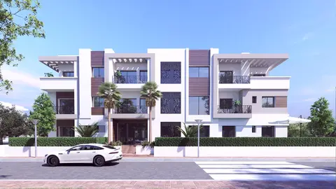Façade de la résidence EDEN à Chotrana 1, La Soukra